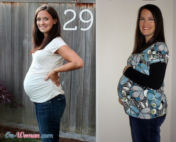 svorio netekimas 29 nėštumo savaitę